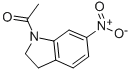 CAS#: 22949-08-2, 1-(2,3-Dihydro-6-Nitro-1H-Indol-1-Yl)-Ethanone