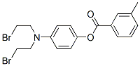 CAS#: 22954-15-0, [4-(Bis(2-Bromoethyl)Amino)Phenyl] 3-Methylbenzoate