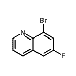 CAS 登录号：22960-18-5， 8-溴-6-氟喹啉