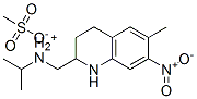CAS#: 22982-78-1, (Isopropyl)[(1,2,3,4-Tetrahydro-6-Methyl-7-Nitro-2-Quinolyl)Methyl]Ammonium Methanesulphonate