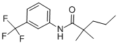 CAS 登录号：2300-87-0， 2,2-二甲基-N-[3-(三氟甲基)苯基]戊酰胺