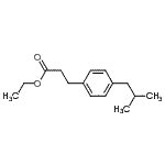 CAS 登录号：230287-81-7， 乙基3-(4-异丁基苯基)丙酸酯