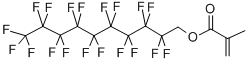 CAS#: 23069-32-1, 2-Methyl-2-Propenoic Acid 2,2,3,3,4,4,5,5,6,6,7,7,8,8,9,9,10,10,10-Nonadecafluorodecyl Ester