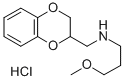 CAS#: 2307-81-5, 2,3-Dihydro-1,4-Benzodioxin-2-Ylmethyl-(3-Methoxypropyl)Azanium Chloride