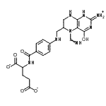 CAS 登录号：2311-81-1， 2-[(4-{[(2-铵基-5-亚氨代甲酰基-4-氧代-1,4,5,6,7,8-六氢-6-蝶啶基)甲基]氨基}苯甲酰基)氨基]戊烷二酸酯