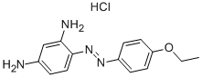 CAS 登录号：2313-87-3， 4-[2-(4-乙氧基苯基)偶氮]-1,3-苯二胺盐酸盐(1:1)
