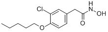 CAS#: 23142-41-8, 2-[3-Chloro-4-(Pentyloxy)Phenyl]Acetohydroxamic Acid