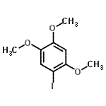 CAS 登录号：23149-33-9， 1-碘-2,4,5-三甲氧基苯