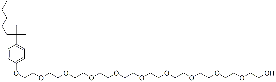 CAS#: 2315-66-4, p-tert-Octylphenol decaglycol ether