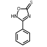 CAS 登录号：23152-97-8， 3-苯基-1,2,4-恶二唑-5-硫醇