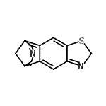 CAS 登录号：231632-03-4， 5-硫杂-7,13-二氮杂四环[9.3.1.0<sup>2,10</sup>.0<sup>4,8</sup>]十五碳-1,3,7,9,11,13-己烯