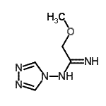 CAS 登录号：23195-55-3， 2-甲氧基-N-(4H-1,2,4-三唑-4-基)乙脒