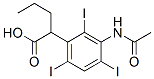 CAS 登录号:23217-87-0, 2-(3-乙酰氨基-2,4,6-三碘苯基)戊酸