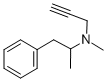 CAS#: 2323-36-6, N-Methyl-N-(1-Phenylpropan-2-Yl)Prop-2-Yn-1-Amine