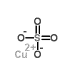 CAS 登录号：23254-43-5， 铜(2+)硫酸盐