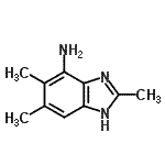 CAS 登录号：232597-50-1， 2,5,6-三甲基-1H-苯并咪唑-4-胺