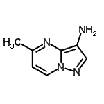 CAS 登录号：232600-96-3， 5-甲基吡唑并[1,5-a]嘧啶-3-胺