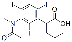 CAS#: 23279-55-2, 2-[3-[Methyl(Acetyl)Amino]-2,4,6-Triiodophenyl]Valeric Acid