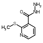 CAS 登录号：232926-33-9， 2-(甲硫基)烟酰肼