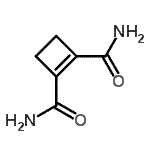 CAS#: 23335-15-1, 1-Cyclobutene-1,2-Dicarboxamide