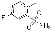 CAS 登录号：2339-57-3， 5-氟-2-甲基-苯磺酰胺