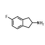 CAS 登录号：2340-06-9， 5-氟-2-茚满胺