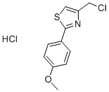CAS#: 23421-57-0, 4-(Chloromethyl)-2-(4-Methoxyphenyl)-1,3-Thiazole Hydrochloride