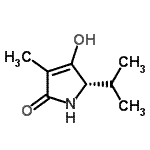 CAS 登录号：234752-13-7， (5S)-4-羟基-5-异丙基-3-甲基-1,5-二氢-2H-吡咯-2-酮