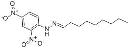 CAS 登录号：2348-19-8， 2,4-二硝基-N-(壬亚基氨基)苯胺