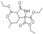 CAS 登录号:2351-95-3, 3-(2-甲基丙基)-5-氧代吡咯烷-2,2,4-三羧酸三乙酯