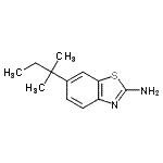 CAS 登录号：235101-29-8， 6-(2-甲基-2-丁烷基)-1,3-苯并噻唑-2-胺