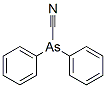 CAS#: 23525-22-6, Diphenylarsinecarbonitrile