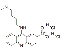 CAS 登录号:23541-82-4, 9-((4-(二甲基氨基)丁基)氨基)-2-硝基吖啶二盐酸盐