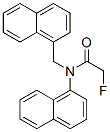 CAS 登录号:23554-63-4, 2-氟-N-(1-萘基)-N-(1-萘基甲基)乙酰胺
