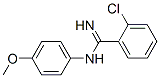 CAS 登录号：23564-74-1， 2-氯-N-(4-甲氧基苯基)苯甲脒
