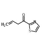 CAS 登录号：235776-84-8， 1-(1,3-噻唑-2-基)-3-丁烯-1-酮