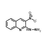 CAS 登录号：23589-58-4， 2-肼基-3-硝基喹啉