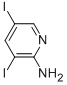 CAS 登录号：23597-15-1， 3,5-二碘-2-吡啶胺