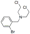 CAS 登录号：2361-57-1， N-[(2-溴苯基)甲基]-2-氯-N-(2-氯乙基)乙胺
