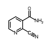 CAS 登录号：23649-22-1， 2-氰基烟酰胺