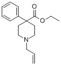 CAS#: 2372-70-5, Ethyl 4-Phenyl-1-Prop-2-Enylpiperidine-4-Carboxylate