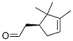 CAS 登录号：23727-15-3， (S)-2,2,3-三甲基环戊-3-烯-1-乙醛