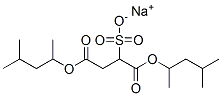 CAS 登录号:2373-38-8, 2-磺基-丁二酸 1,4-二(1,3-二甲基丁基)酯钠盐(1:1)