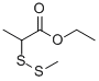 CAS 登录号：23747-43-5， 2-(甲基二硫代)丙酸乙酯