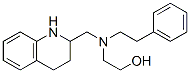 CAS 登录号：23766-86-1， 1,2,3,4-四氢-N-(2-羟基乙基)-N-苯乙基-2-喹啉甲胺