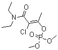 CAS 登录号:23783-98-4, (Z)-2-氯-3-二甲氧基磷酰氧基-N,N-二乙基-丁-2-烯酰胺