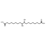 CAS 登录号：23843-52-9， 9,10-二羟基十八烷e二酸