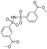 CAS 登录号：23847-25-8， 3,3'-[亚氨基二(磺酰基)]二苯甲酸二甲酯