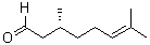 CAS 登录号：2385-77-5， (3R)-3,7-二甲基-6-辛烯醛