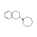 CAS 登录号：23853-47-6， 1-(1,2,3,4-四氢-2-萘基)氮杂环庚烷